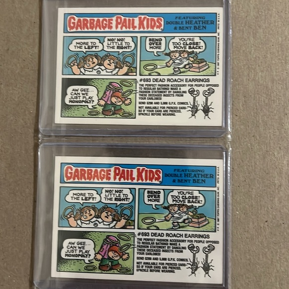 Garbage pail kids card. - Picture 2 of 2